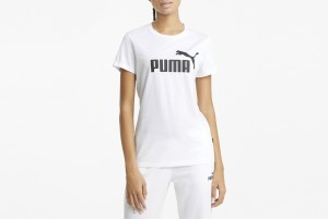 koszulka ESS Logo Tee Puma White