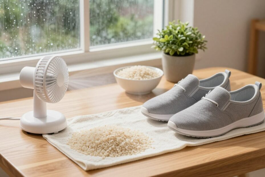 Jak szybko wysuszyć buty