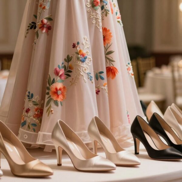 Jakie buty do długiej sukienki na wesele