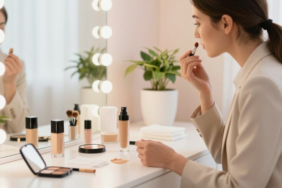 Co zrobić, żeby makijaż nie brudził ubrań