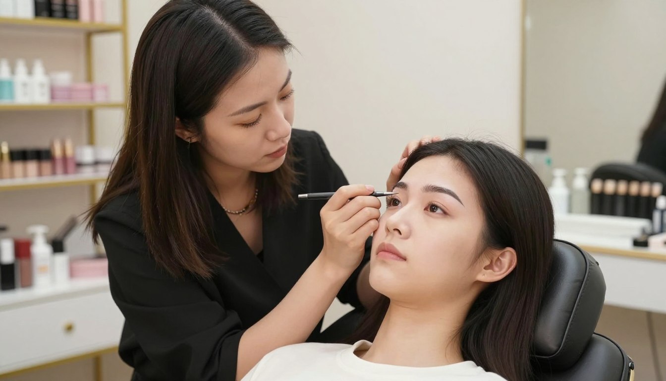 Czy makijaż permanentny boli