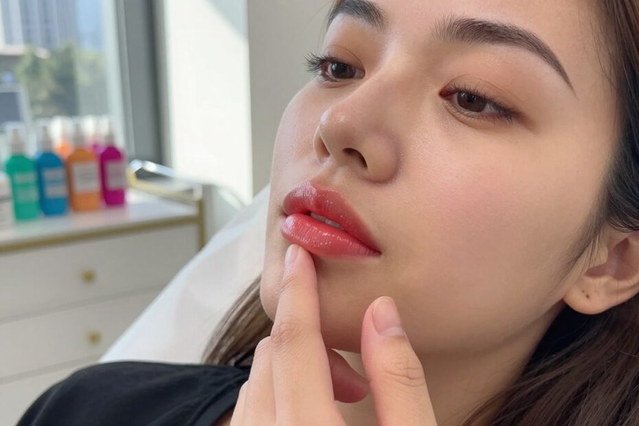 Czy makijaż permanentny ust boli