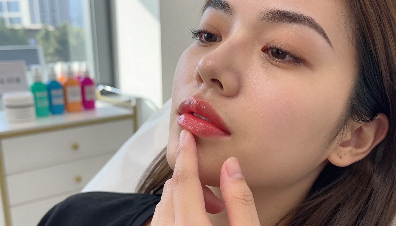 Czy makijaż permanentny ust boli