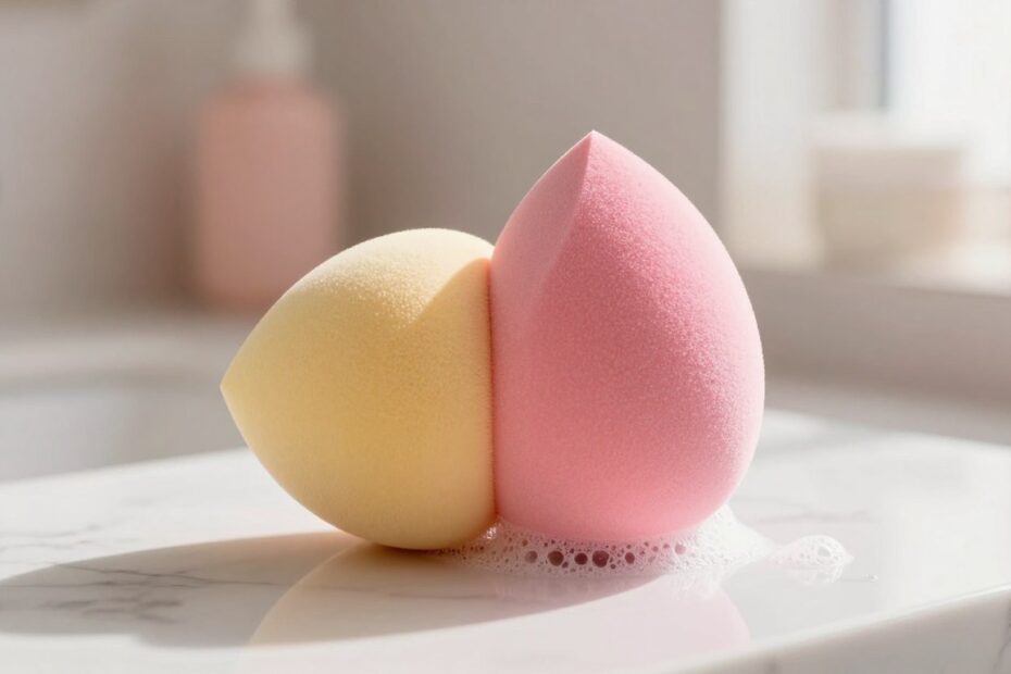 Czym myć gąbki do makijażu