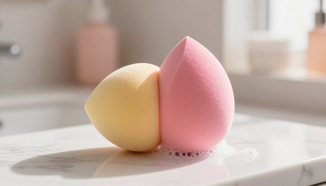 Czym myć gąbki do makijażu