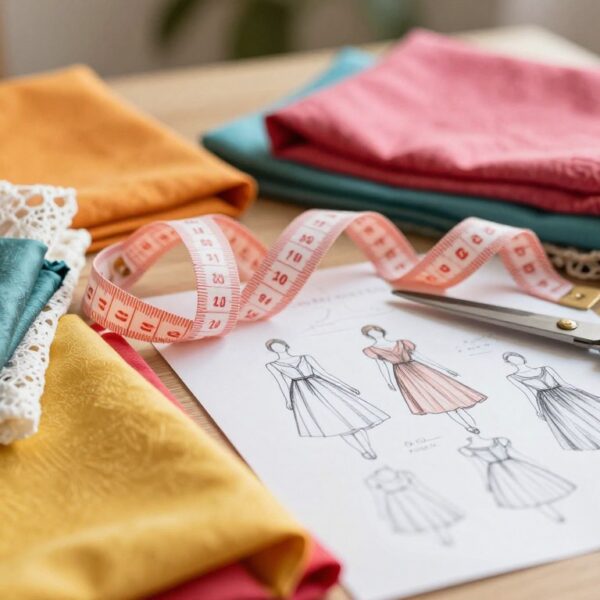 Ile materiału na sukienkę potrzeba w zależności od fasonu i długości