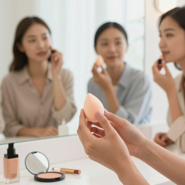 Jak używać gąbki do makijażu, aby uzyskać naturalne wykończenie