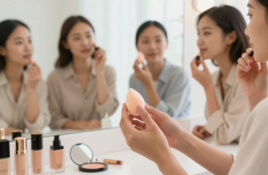 Jak używać gąbki do makijażu, aby uzyskać naturalne wykończenie