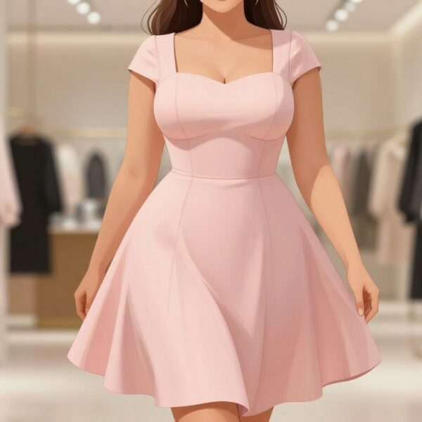 Jaki fason sukienki dla dużego biustu