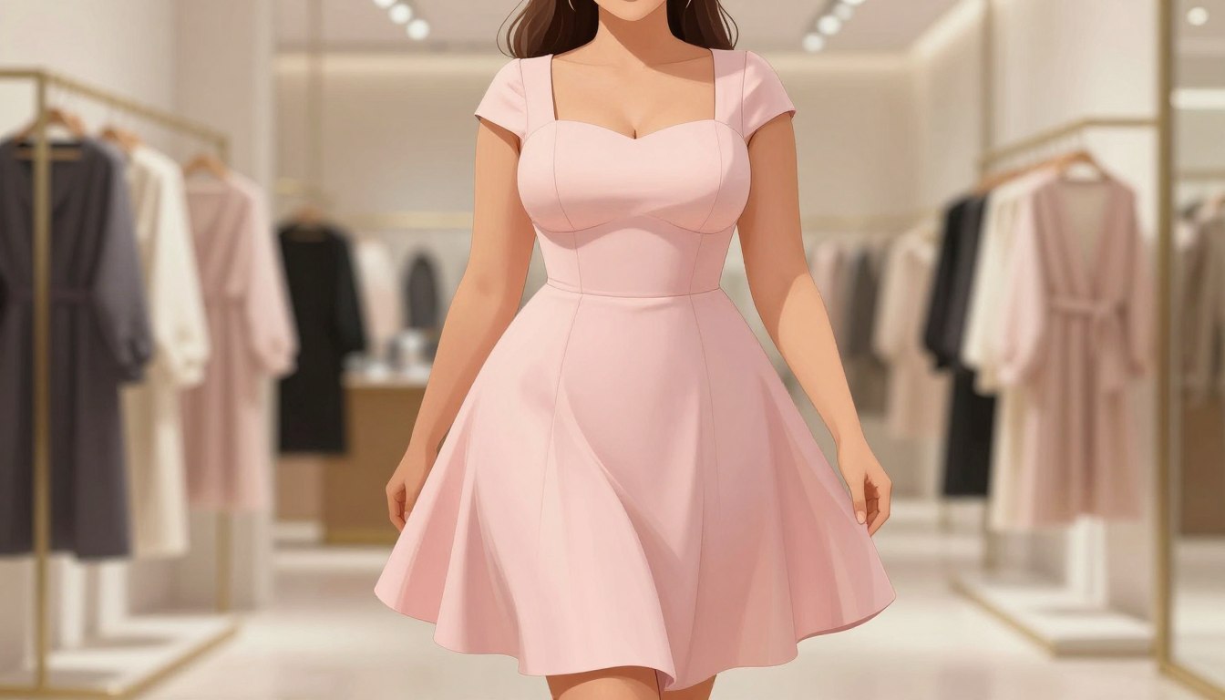 Jaki fason sukienki dla dużego biustu