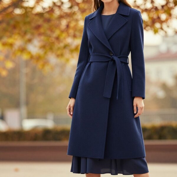 Jaki płaszcz do długiej sukienki wybrać, aby zachować proporcje i styl