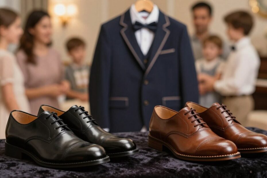 Jakie buty do garnituru dla chłopca