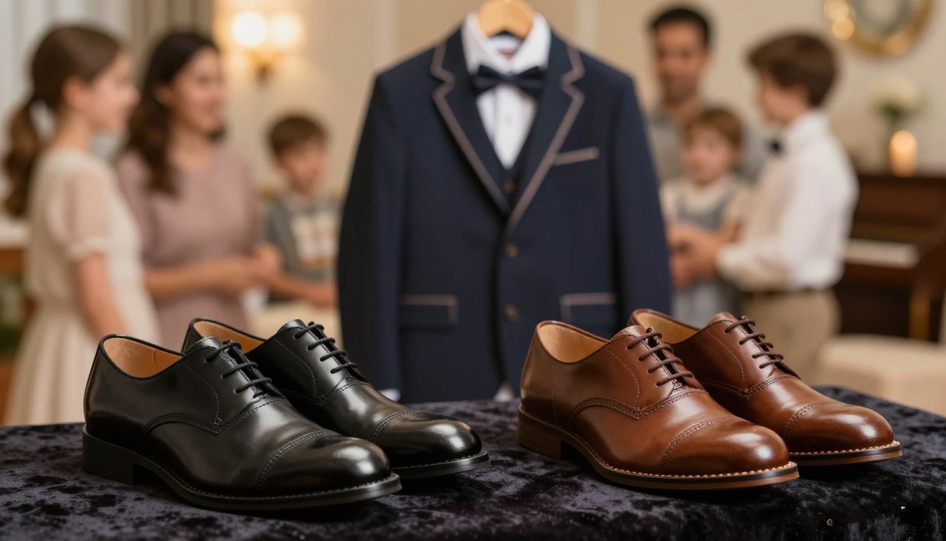Jakie buty do garnituru dla chłopca