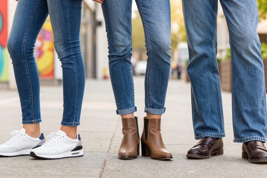 Jakie buty do jeansów