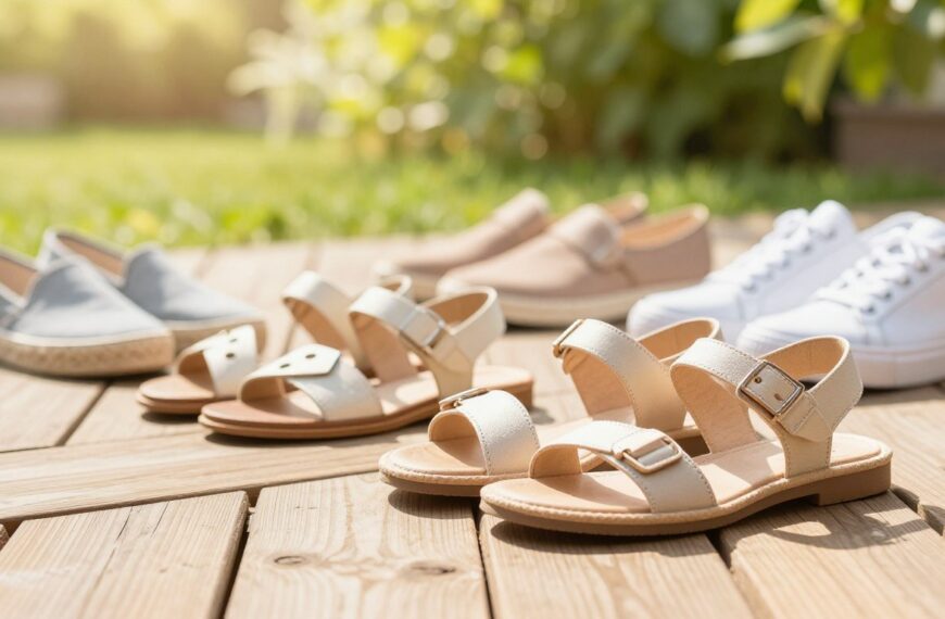 Jakie buty na lato wybrać, żeby było wygodnie i przewiewnie