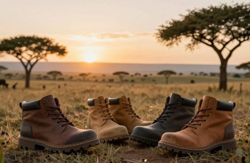 Jakie buty na safari w Kenii wybrać, by było wygodnie i bezpiecznie