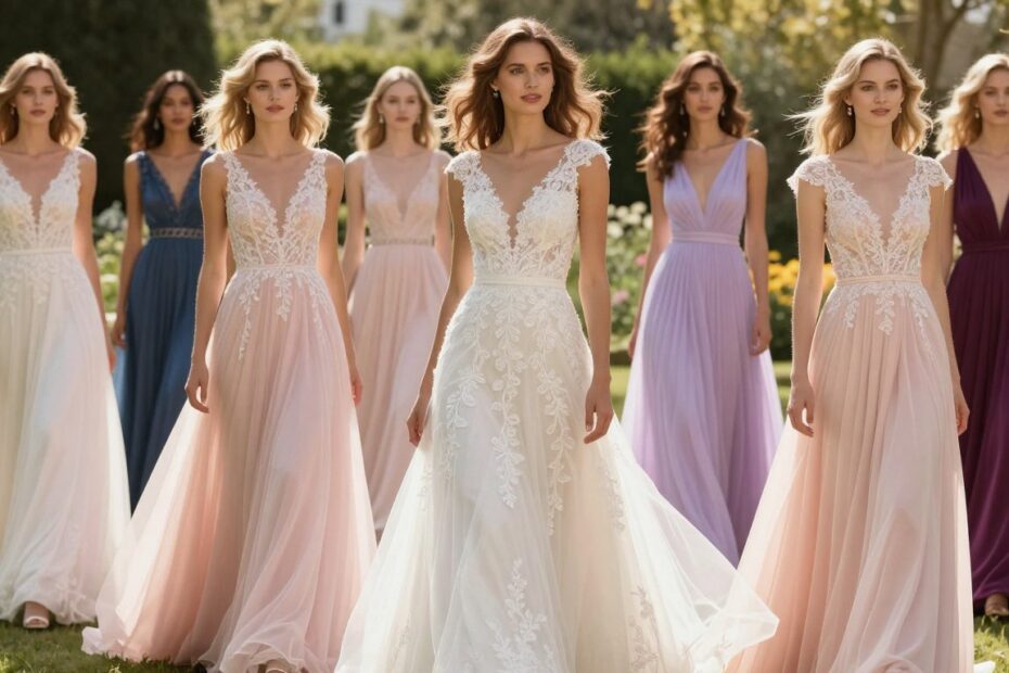 Sukienki na wesele, które maskują brzuch