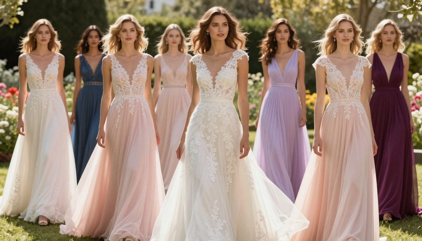 Sukienki na wesele, które maskują brzuch