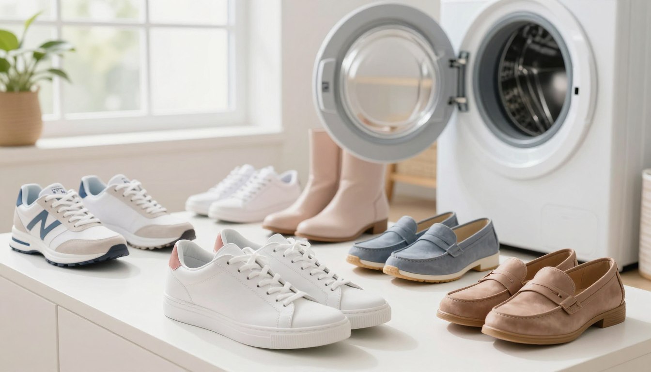 W jakiej temperaturze prać buty